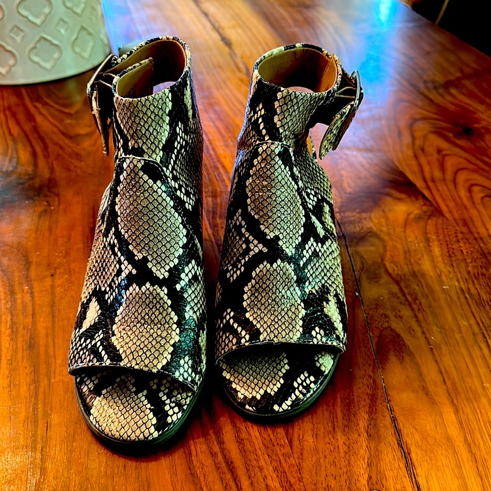 Vionic Ankle Boots Open Heel